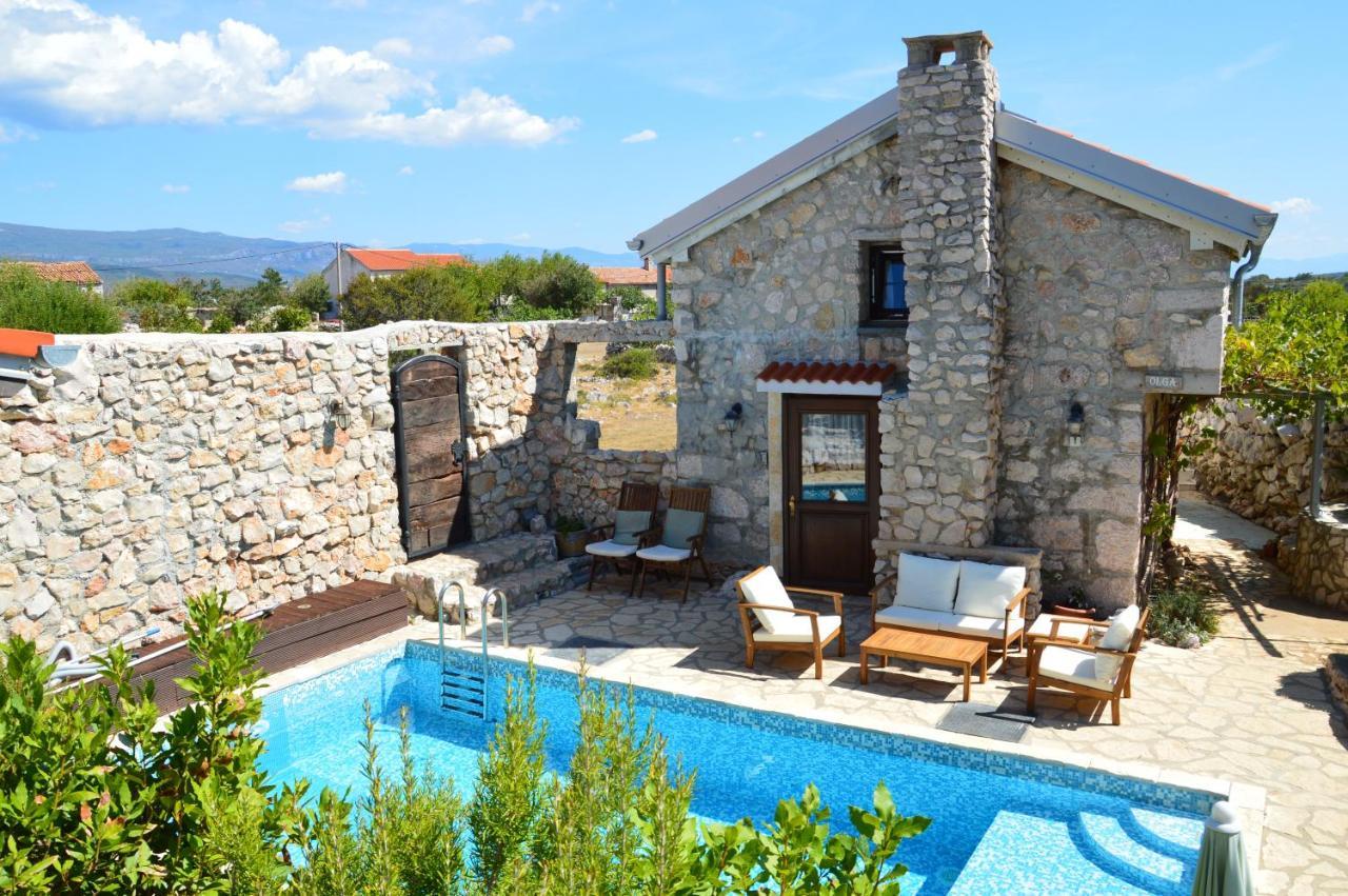 Three Sisters, Absolutely Unique Stone Houses, 200 M From The Beach Rudine  Exteriér fotografie